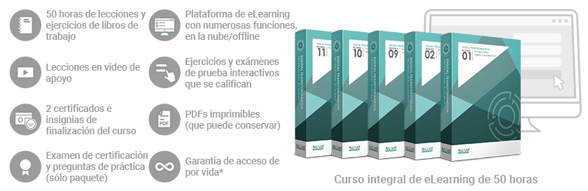 Transformación Digital: Fundamentos de Ciencia de Datos/Profesional de Ciencia de Datos de Transformación Digital (Curso/Paquete completo)