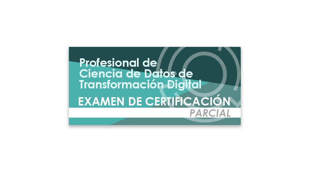 Profesional de Ciencia de Datos de Transformación Digital (Examen de certificación parcial)